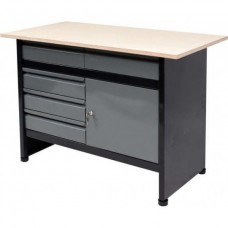 VOREL Masa de lucru pentru atelier 1160 x 600 mm..
